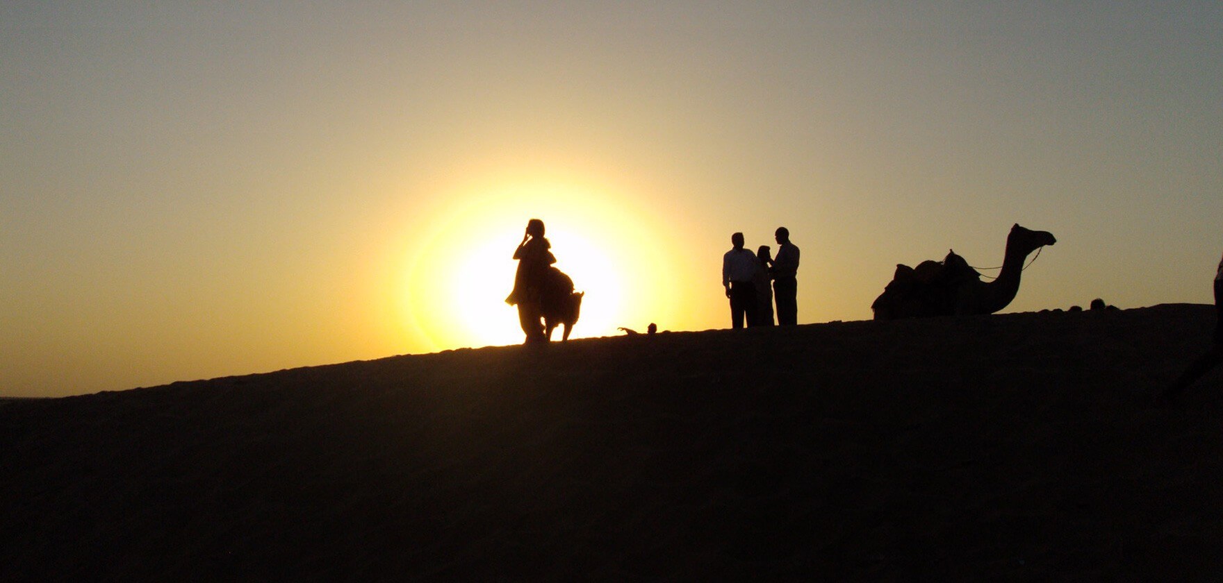 Real Desert Man Camel Safari Jaisalmer