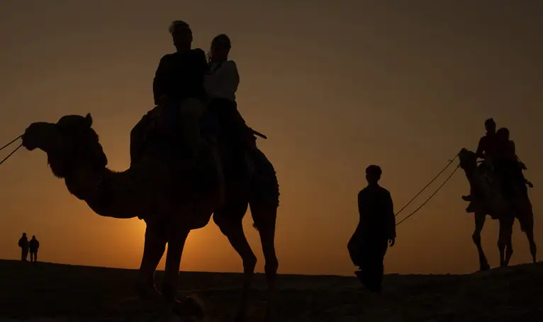 Overnight Camel Safari Tour Package | Desert Camel Safari Jaisalmer